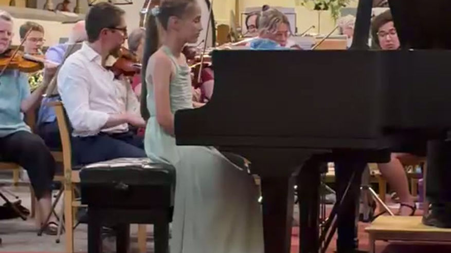 Mozart Piano Concert in G K453 3rd Mvt July 26